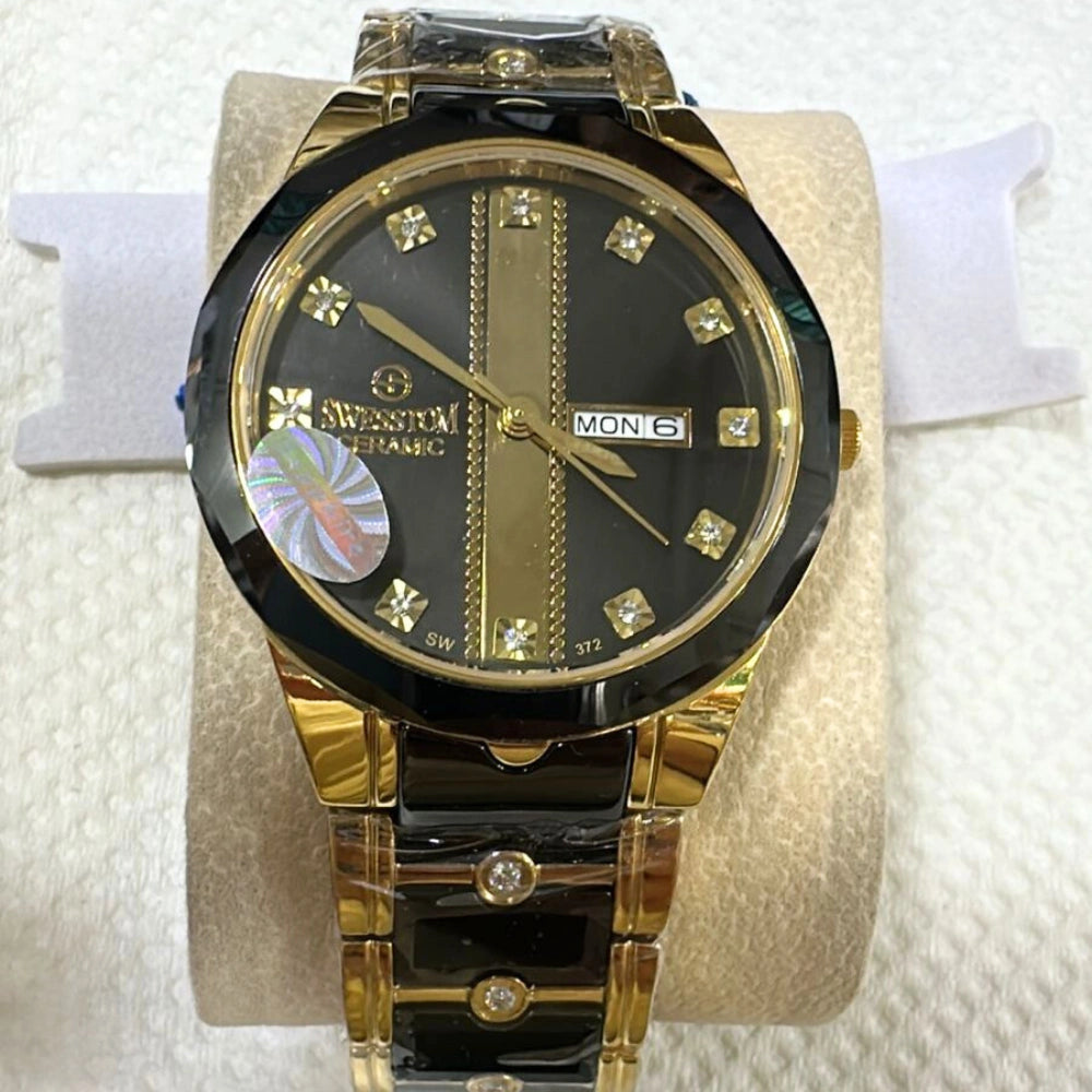 Swesstom Ceramic Watch for Men – Luxury & Durable Timepiece