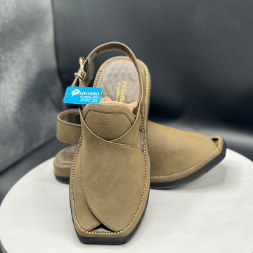 Light Mehndi Peshawari Chappal | Article P008 | Paidasho