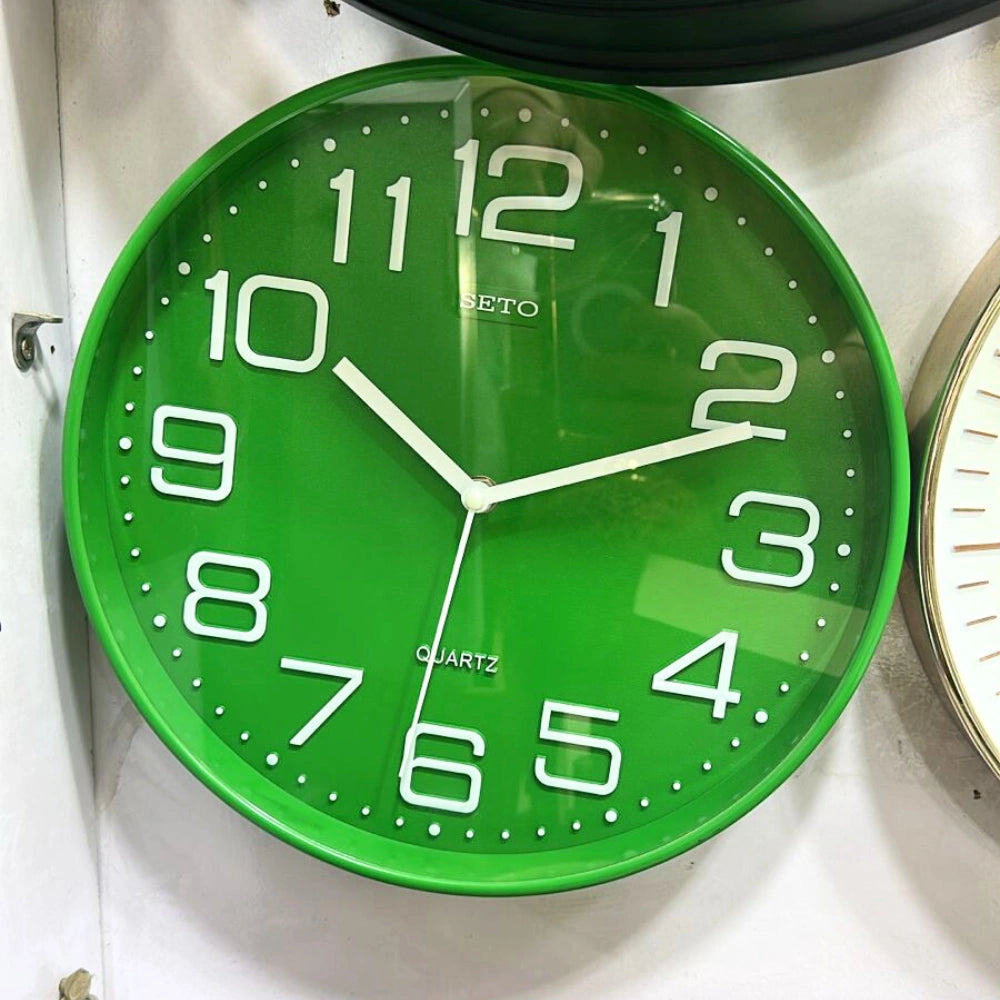 SETO Wall Clock – 5 Stylish Color Options for Every Room