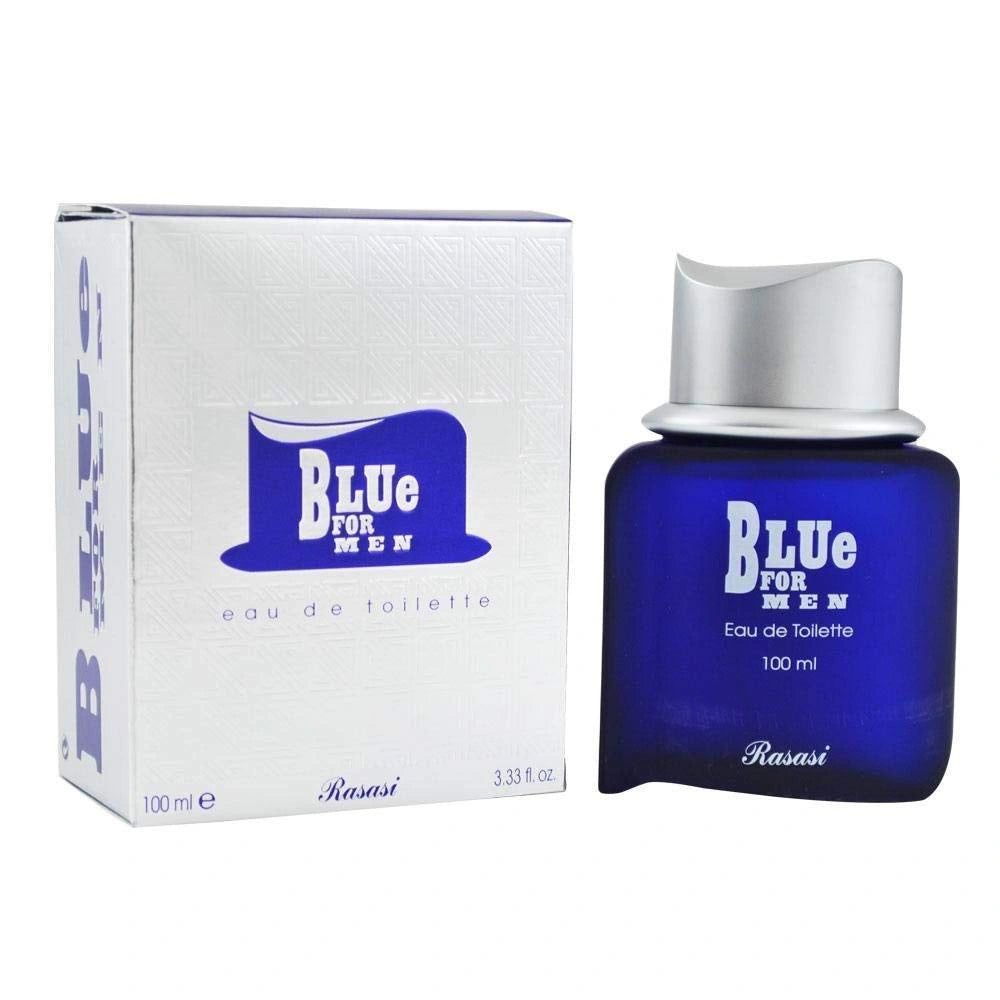 Rasasi Blue Eau De Toilette Spray for Men – Fresh Scent