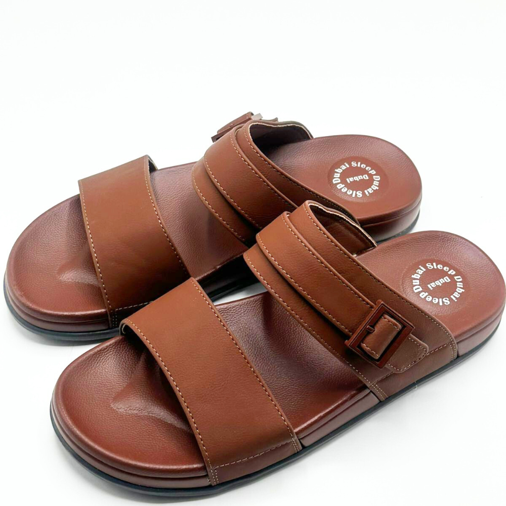 New Design Dubai Men's Chappal – Stylish & Comfortable