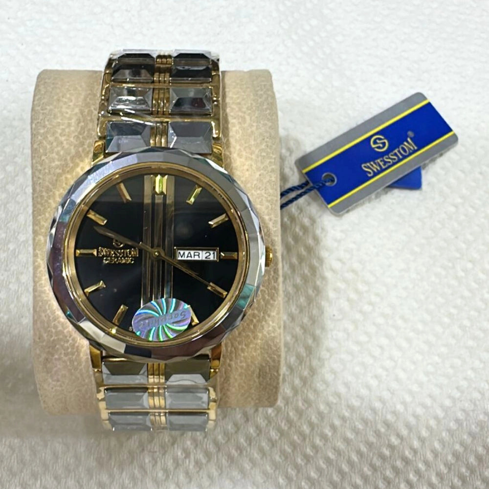 Swesstom Ceramic Watch for Men – Luxury & Durable Timepiece