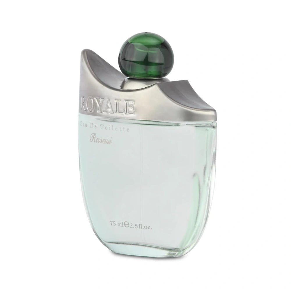 RASASI Royale Black EDT for Men 75ml – Long Lasting Perfume