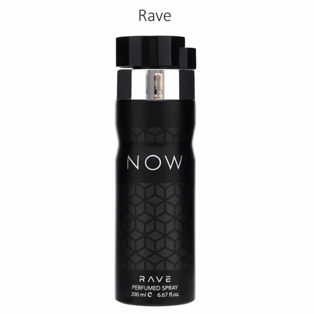 Lattafa Rave Now Perfumed Spray 200ml - Long-lasting Scent