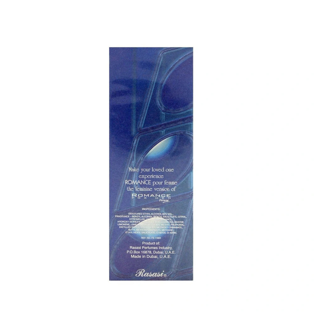 Rasasi Romance Forever Perfume for Men – 100ml | Elegant Scent