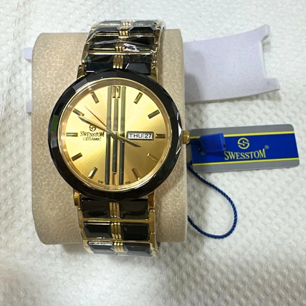 Swesstom Ceramic Watch for Men – Luxury & Durable Timepiece