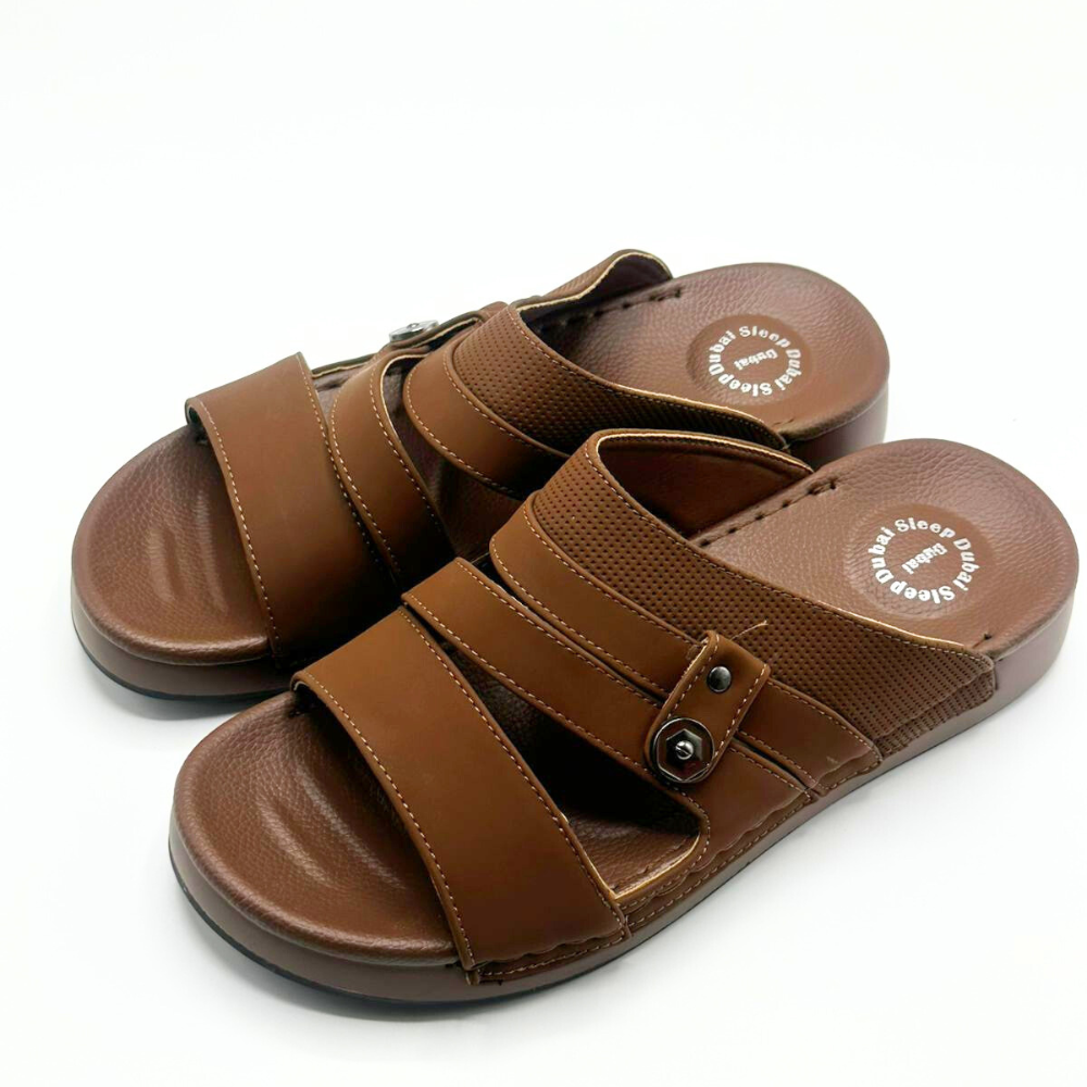 New Design Dubai Men's Chappal – Stylish & Comfortable