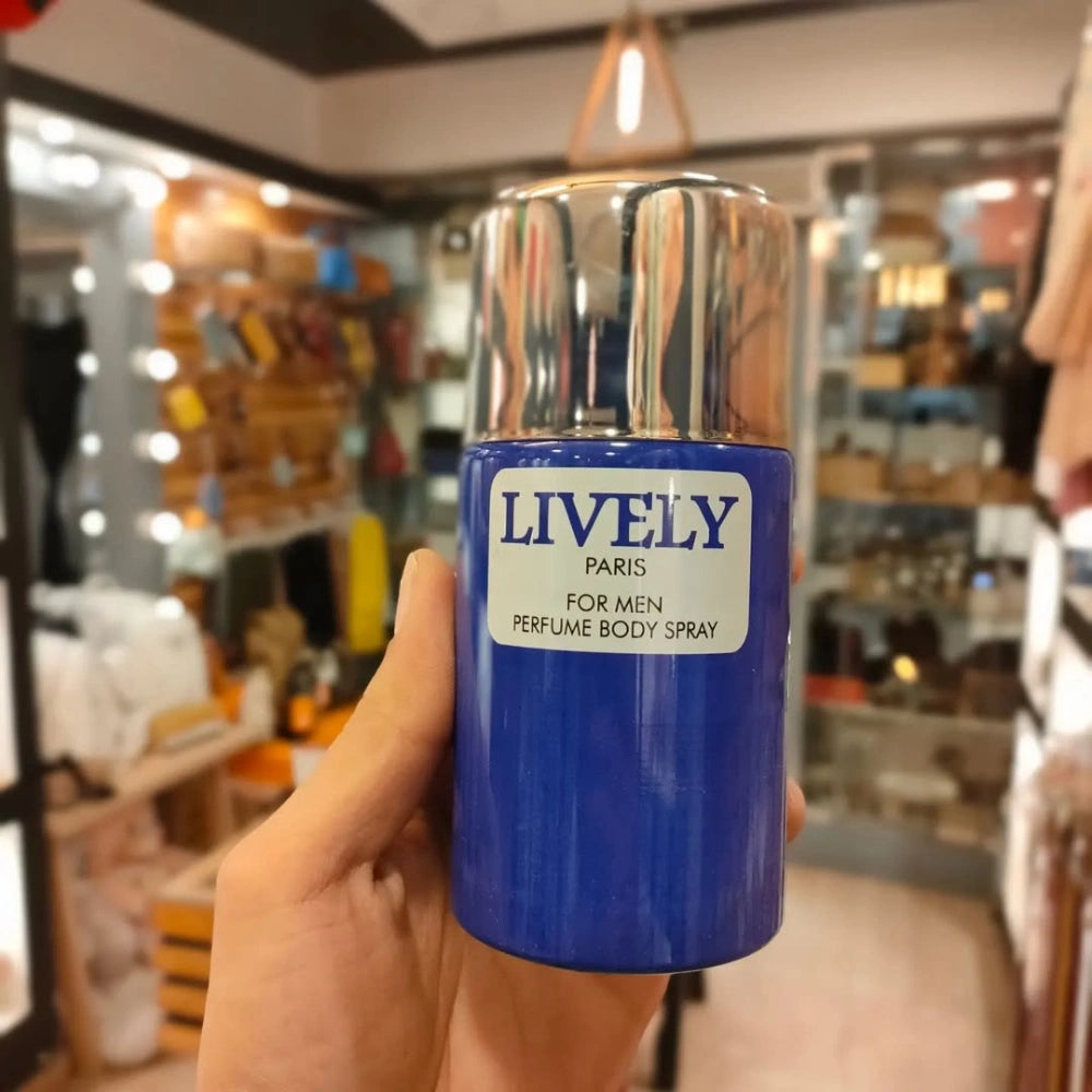 DEOD LIVELY MEN MISS FLOWERS Deodorant 250ML – Fresh Scent