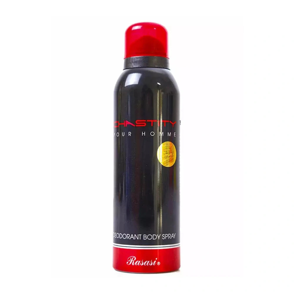 Rasasi Chastity Deodorant Spray for Men – 200ml Fresh Scent