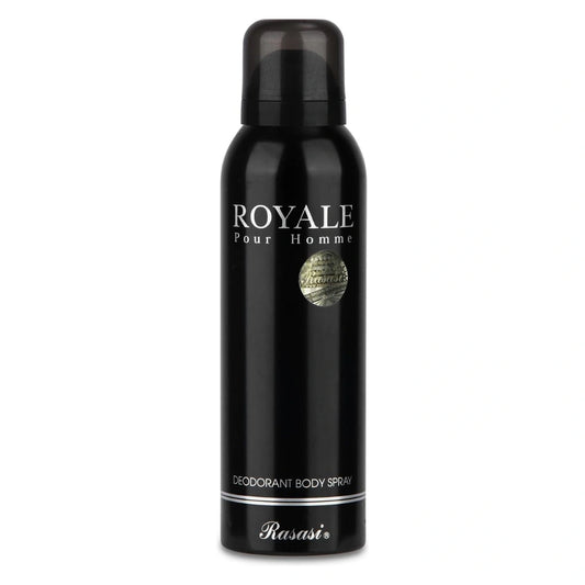 Rasasi Deodorant Spray For Men 200ml (Royale) - Long-lasting Freshness