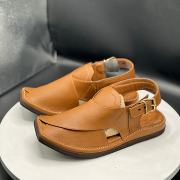 Coffee Brown Peshawari Chappal | Article P008 | Paidasho