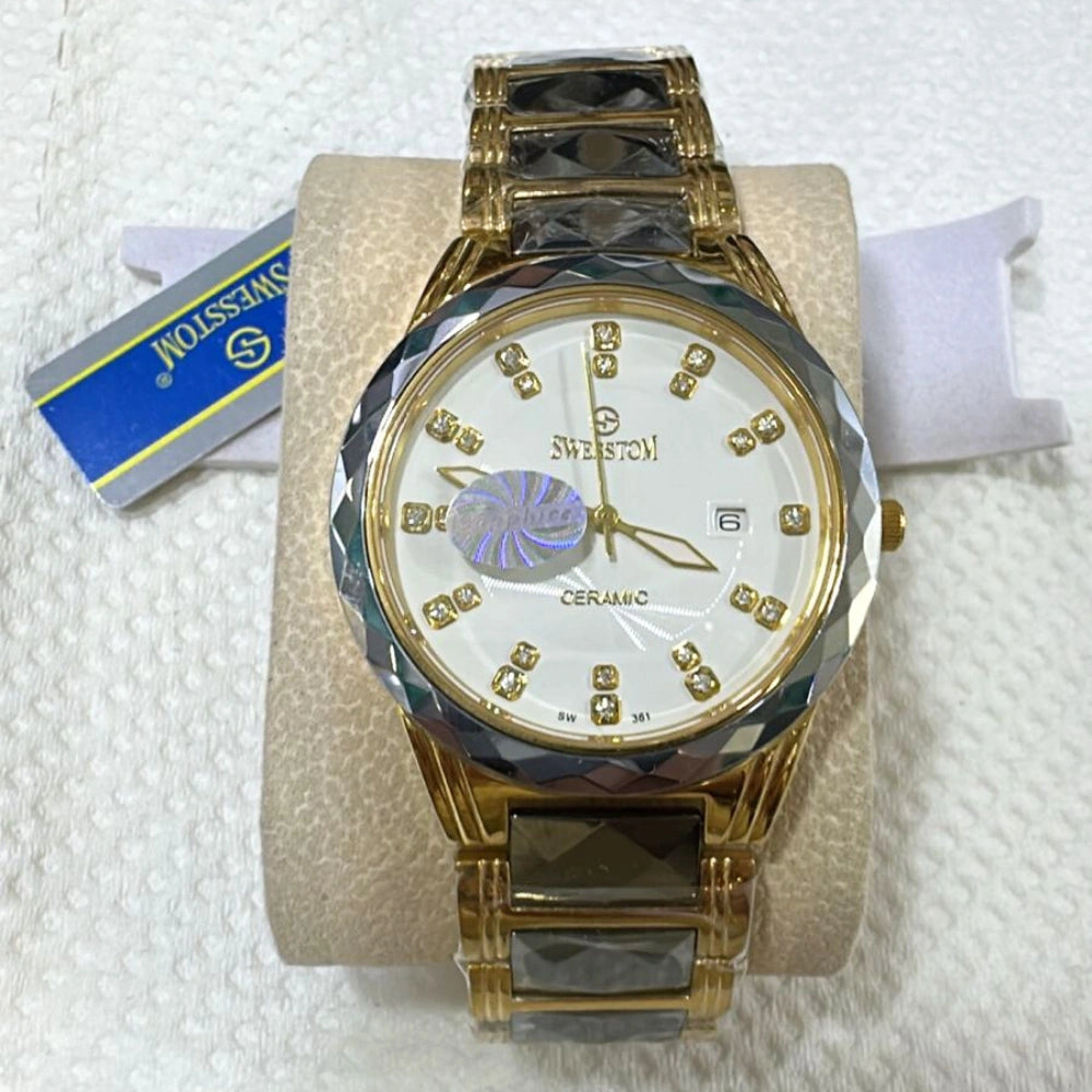Swesstom Ceramic Watch for Men – Luxury & Durable Timepiece