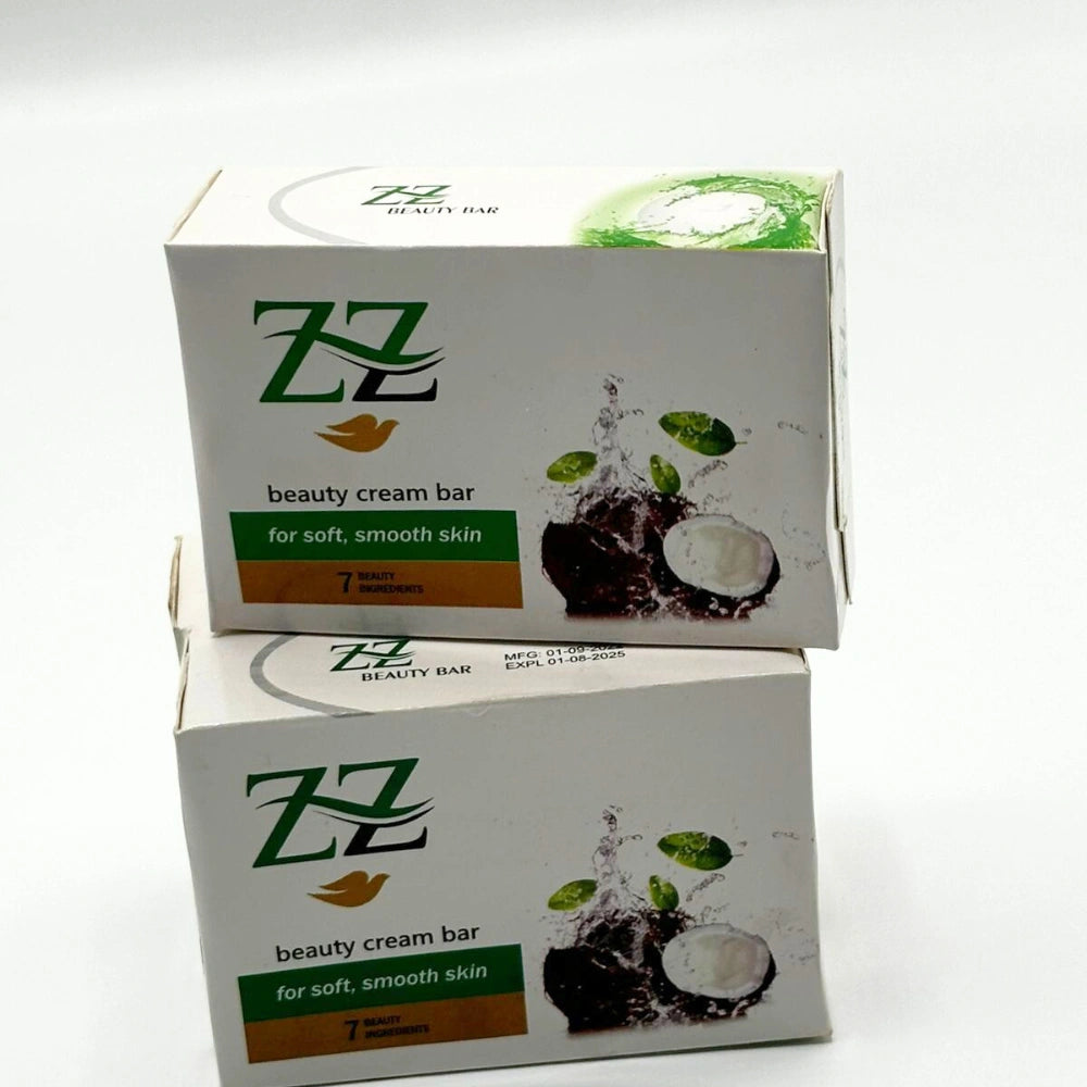 Zz SOAP - Beauty Cream Bar | 1 Pack of 48 | Soft Smooth Skin