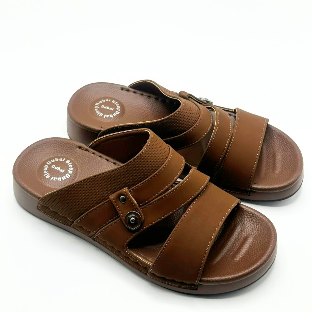 New Design Dubai Men's Chappal – Stylish & Comfortable