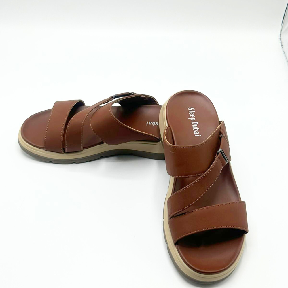 New Design Dubai Men's Chappal – Stylish & Comfortable