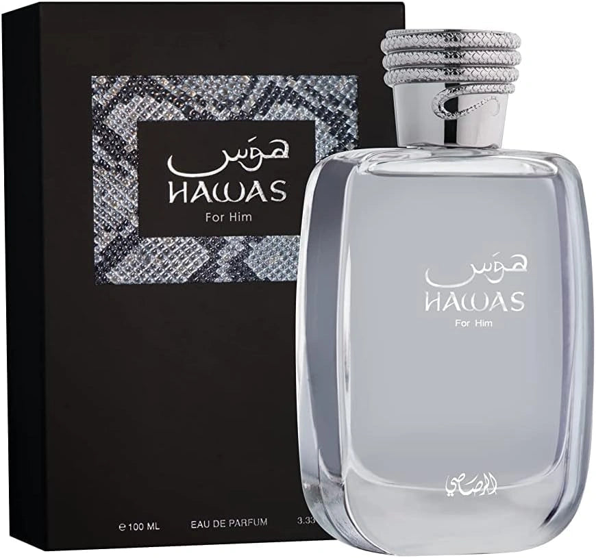 RASASI Hawas For Men EDP 100ML – Bold, Long-Lasting Scent