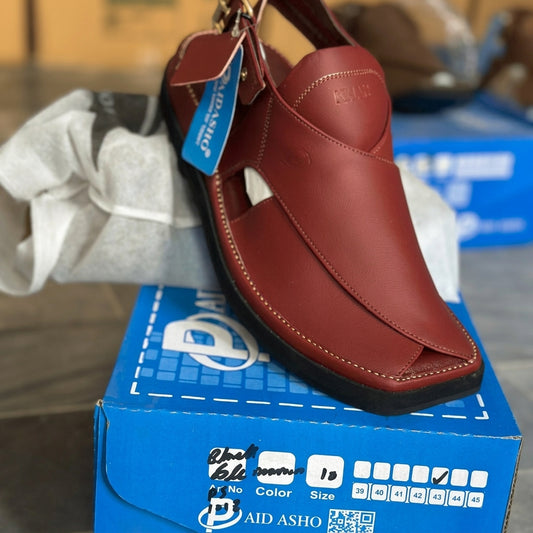 Buy Authentic Paidasho Peshawari Chappal – Handmade Leather Sandals