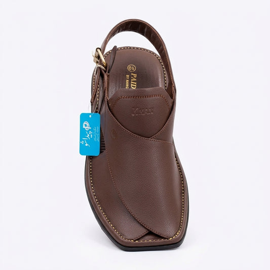 Brown Peshawari Chappal for Men | Traditional Stylish