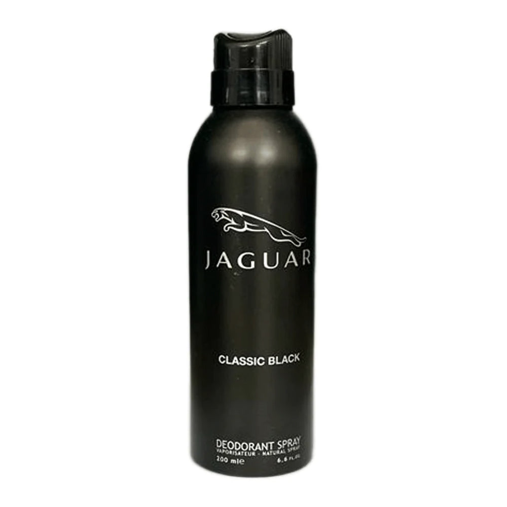 Jaguar Classic Black Deodorant Body Spray for Men - 200ml