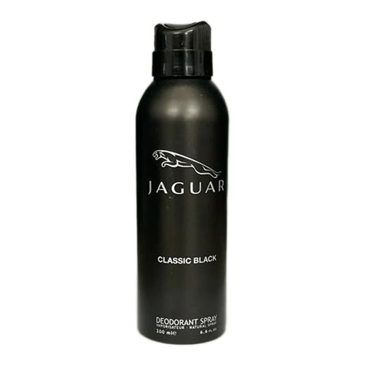 Jaguar Classic Black Deodorant Body Spray for Men - 200ml