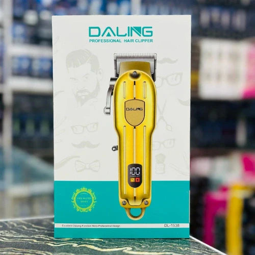 Daling DL-1538 ریچارج ایبل ہیئر کلپر - پریسجن کٹ
