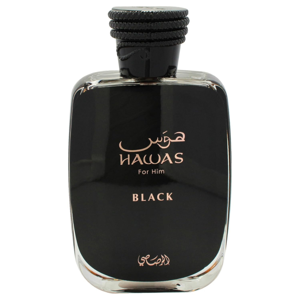 Rasasi Hawas Black EDP 100ml – Luxury Long-Lasting Perfume