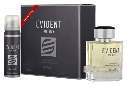 LAMUSE EVIDENT Men Perfume Set – Stylish & Refreshing