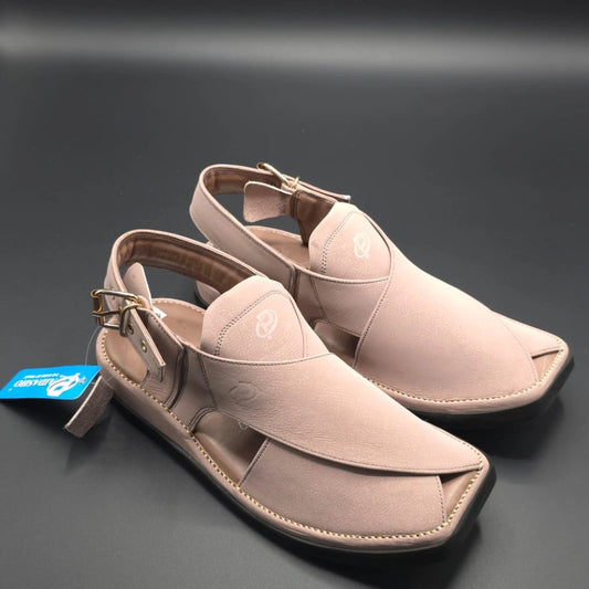 Paidasho Peshawari Shoes | Handmade Pink Leather Sandals