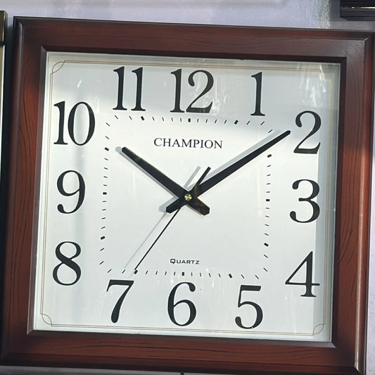 Champion Wall Clock – Stylish, Durable & Precise Timepiece