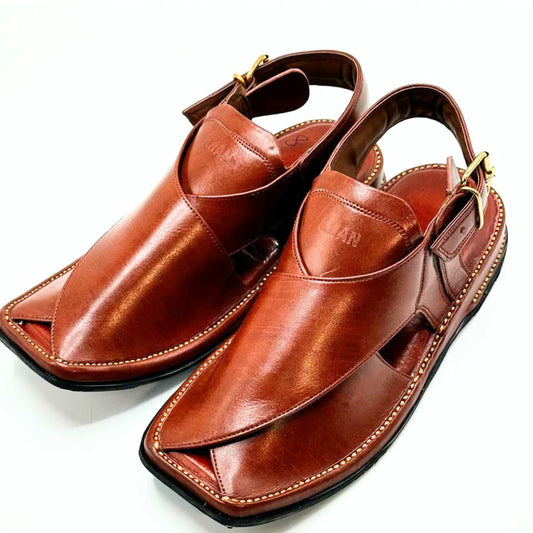 Super New Design 2025 Peshawari Chappal Brown – Stylish & Durable