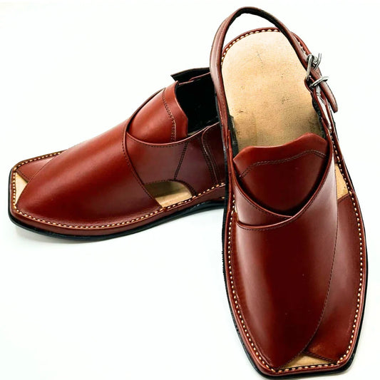Super New Design 2025 Peshawari Chappal Brown