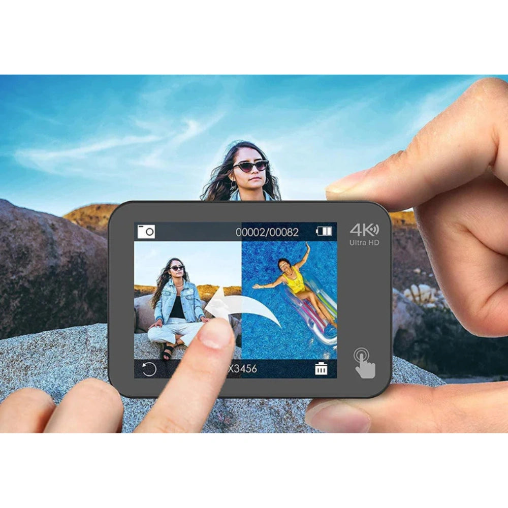 Campark 4K 60FPS Action Camera – High-Quality Video