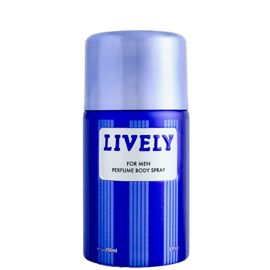 DEOD LIVELY MEN MISS FLOWERS Deodorant 250ML – Fresh Scent