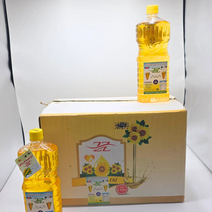 Zz Corn Oil 1L x 12 Bottles – Pure & Healthy Cooking Oil