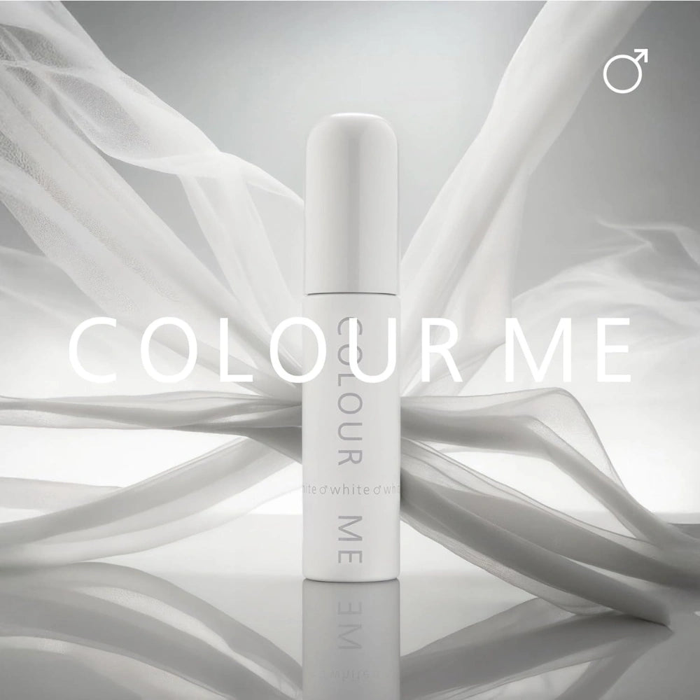 Colour Me White Cologne for Men - Long Lasting Fragrance
