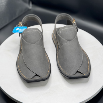 Gray New Book Peshawari Chappal | Article P001 | Paidasho