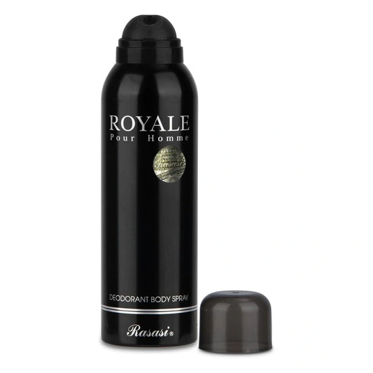 Rasasi Deodorant Spray For Men 200ml (Royale) - Long-lasting Freshness