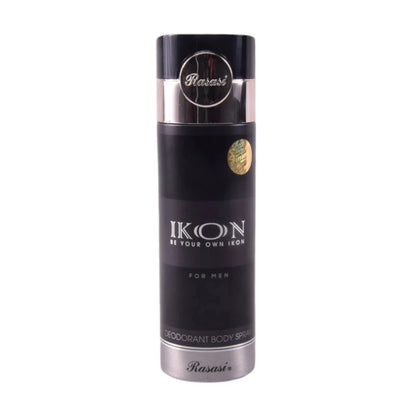Rasasi Ikon Body Spray For Men 200ML – Long-Lasting Freshness