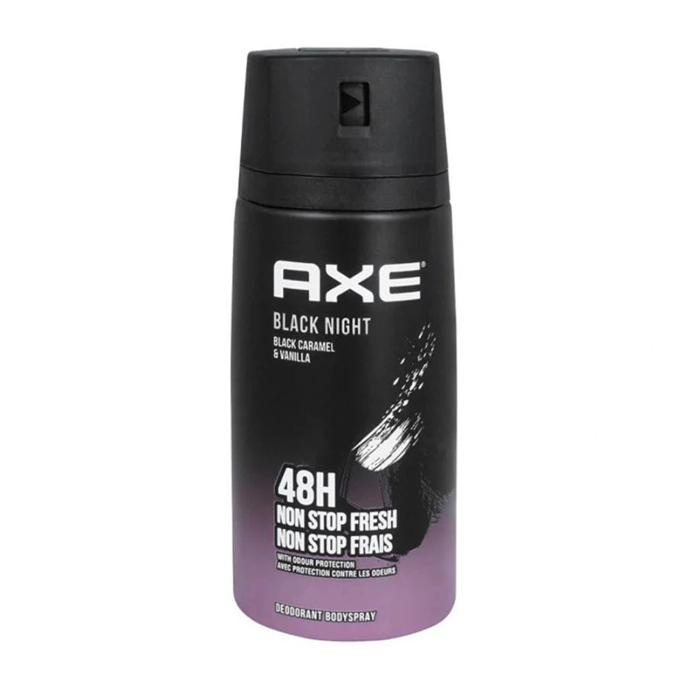 Axe Black Night Caramel & Vanilla Body Spray 150ml - Unilever