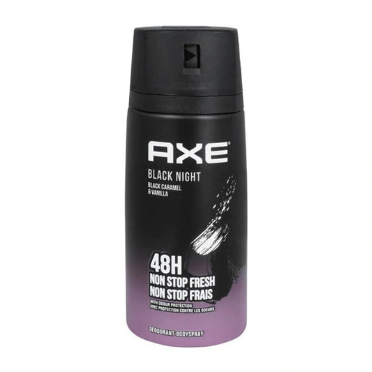 Axe Black Night Caramel & Vanilla Body Spray 150ml - Unilever