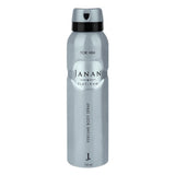 J. Janan Platinum Perfume Body Spray for Men - 150ml