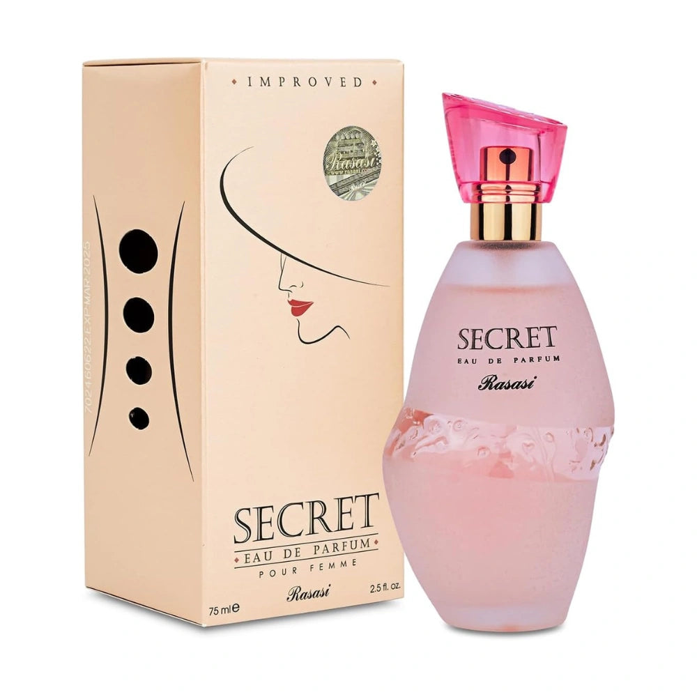 RASASI Secret For Women EDP 75ml – Long Lasting Perfume