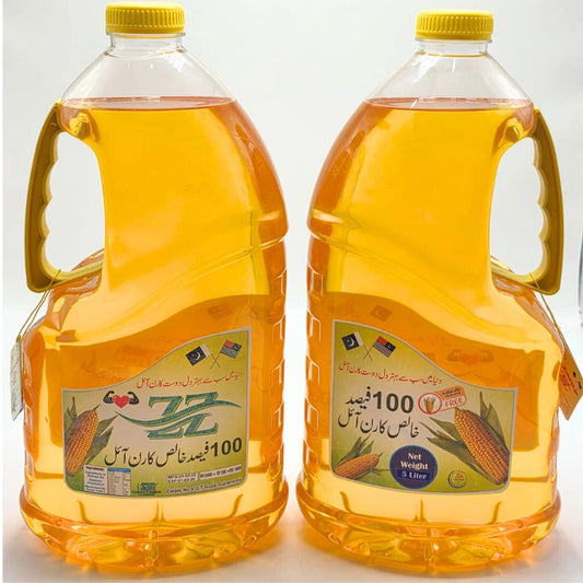 Zz Corn Oil 5 Ltr (Pack of 2) – Pure & Healthy Cooking Oil