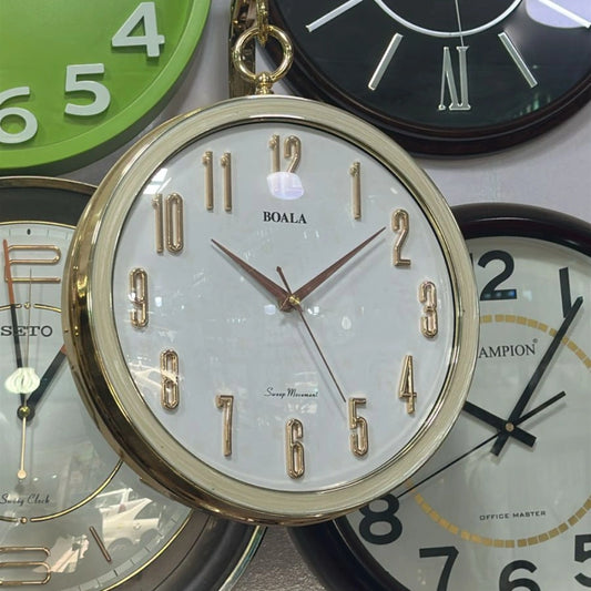 Model 7940-PP Wall Clock – Stylish & Durable Timepiece