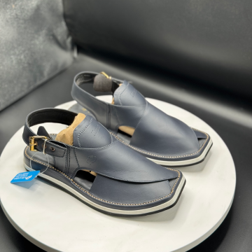 Blue Sufid Sheet Peshawari Chappal | Article P008 | Paidasho