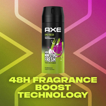 Axe Body Spray for Men Epic Fresh 150ML – Long-Lasting Fresh