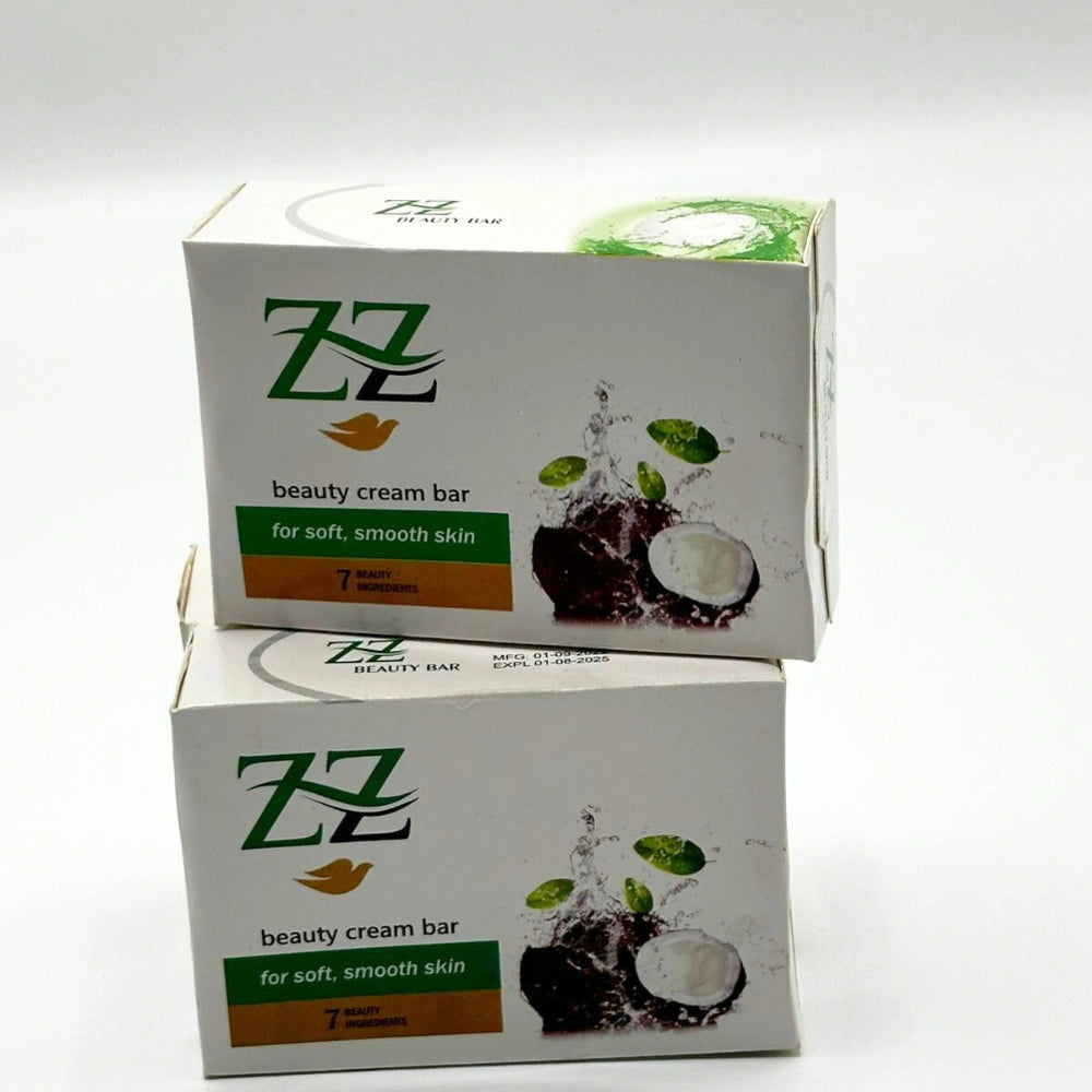 Zz SOAP - Beauty Cream Bar | 1 Pack of 48 | Soft Smooth Skin