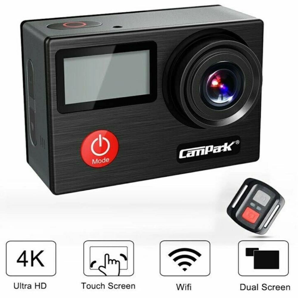 کیمپرک 4K 60FPS ایکشن کیمرا - مکمل HD 120FPS