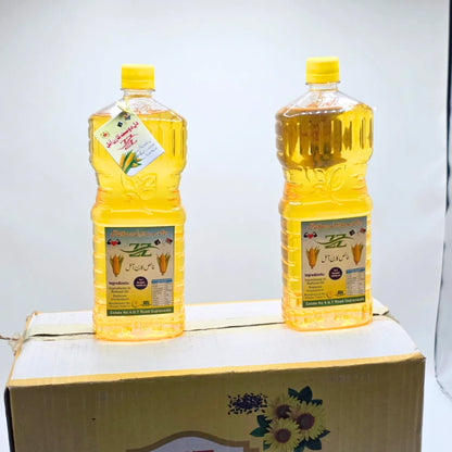 Zz Corn Oil 1L x 12 Bottles – Pure & Healthy Cooking Oil