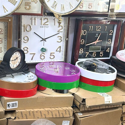 SETO Wall Clock – 5 Stylish Color Options for Every Room
